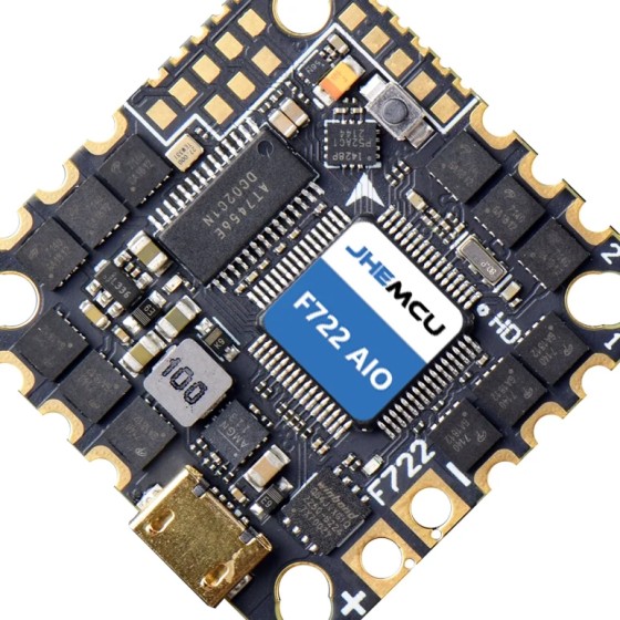 Venta al por mayor JHEMCU 40A AIO Control de vuelo ESC todo en uno 2-6S para CinewhoopFPV Racing Traversing Machine